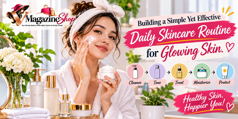 Building a Simple Yet Effective Daily Skincare Routine for Glowing Skin