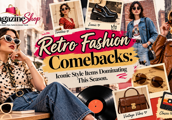 Retro Fashion Comebacks Iconic Style Items Dominating This Season