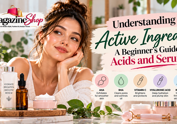 Understanding Active Ingredients A Beginner’s Guide to Acids and Serums